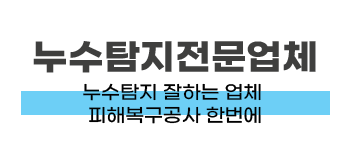 화성시 누수탐지·피해복구 전문